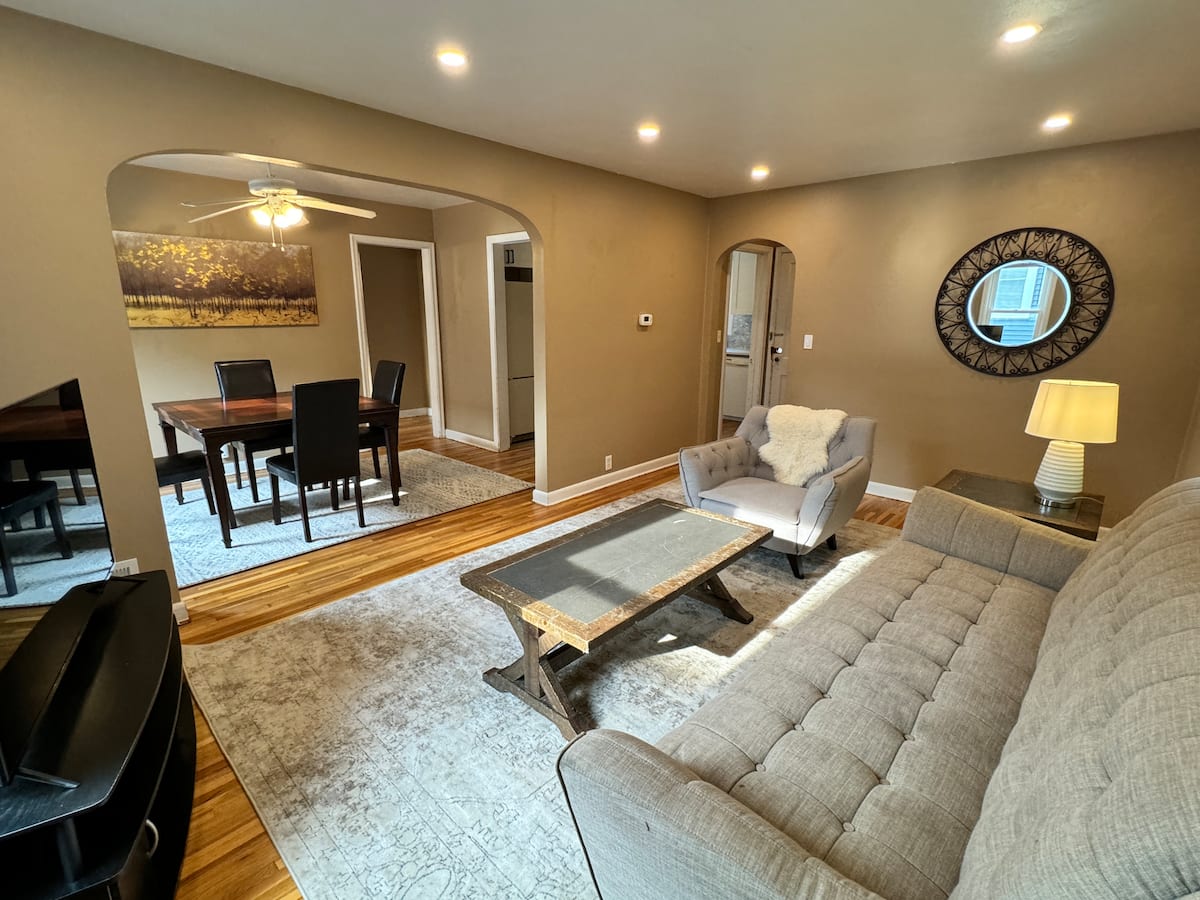 Upper home furnished short-term rental in Rochester, Minnesota